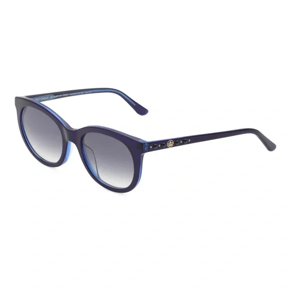 COPY - NWT Juicy Couture Blue Oversized Sunglasses Sunnies - Picture 1 of 2